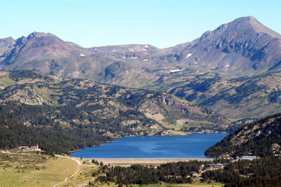Rando hiver 2 Le lac des Bouillouses Rando hiver 2 Le lac des Bouillouses